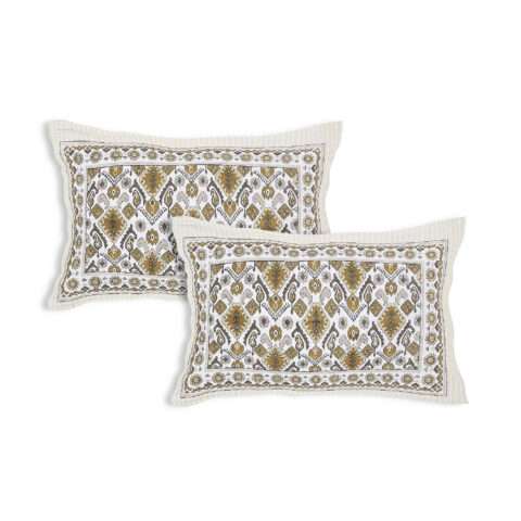 108 x108 Inches King Size Cotton Bed Sheet with 2 Pillow Covers - Image 6