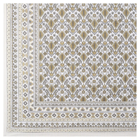 108 x108 Inches King Size Cotton Bed Sheet with 2 Pillow Covers