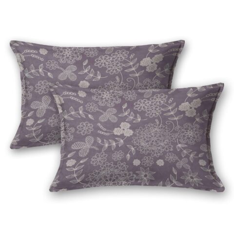 Glace Cotton Diva 9x9 Feet King Size Bed Sheet + 2 Pillow Covers - Image 6