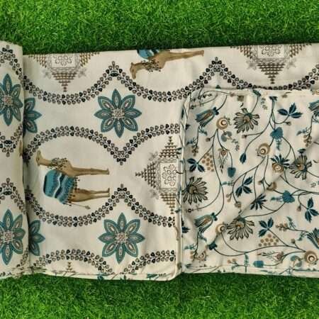 Dohar Double Bed 90×100 Inches made in Pure Cotton