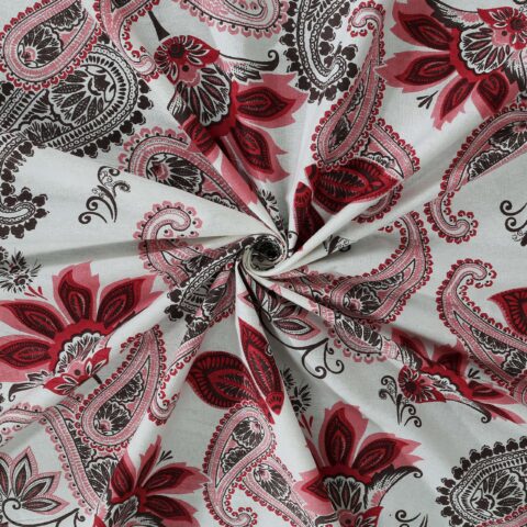 Queen Size 90x108 Inches Bedsheet Made with Pure Cotton + 2 Pillow Covers + Sharma Decoration + Cotton Bedsheet for Double Bed - Image 4