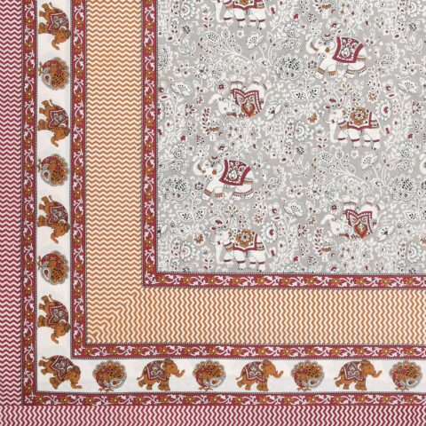 Sharma Decoration | 90x108" Queen Bedsheet Pure Cotton - Image 4