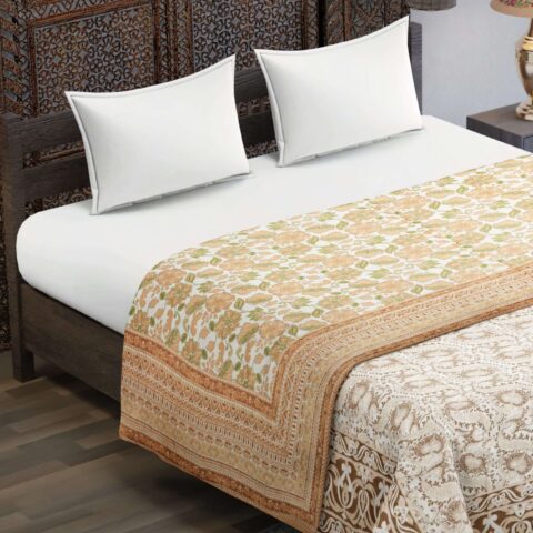 Reversible Dohar/Quilt for Double Bed 90x100 Inches | Fast Colours - Image 2