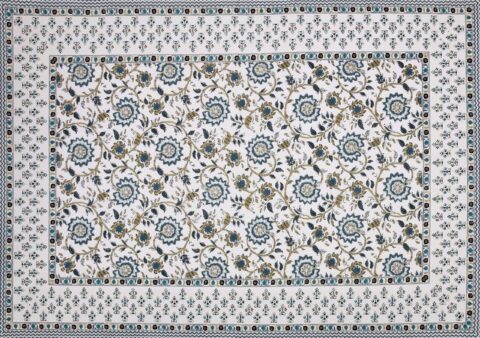 5x7.5 feet Single Bedsheet Pure Cotton Fabric | 1 Pillow Cover - Image 4