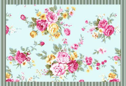 108x108 King Size Bed Sheet | Twill Cotton Fabric | 2 Pillow Covers - Image 3