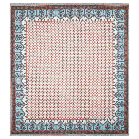 100x108 Inches Pure Cotton King Size Bedsheet - 2 Pillow Covers - Utsav Catalogue - Image 3
