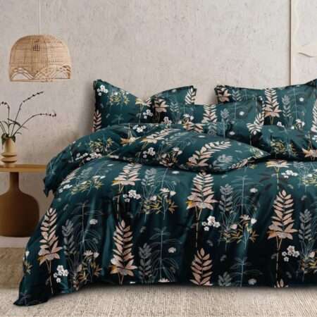9×9 ft King Size Bedsheet | Glace Cotton | Sharma Decoration
