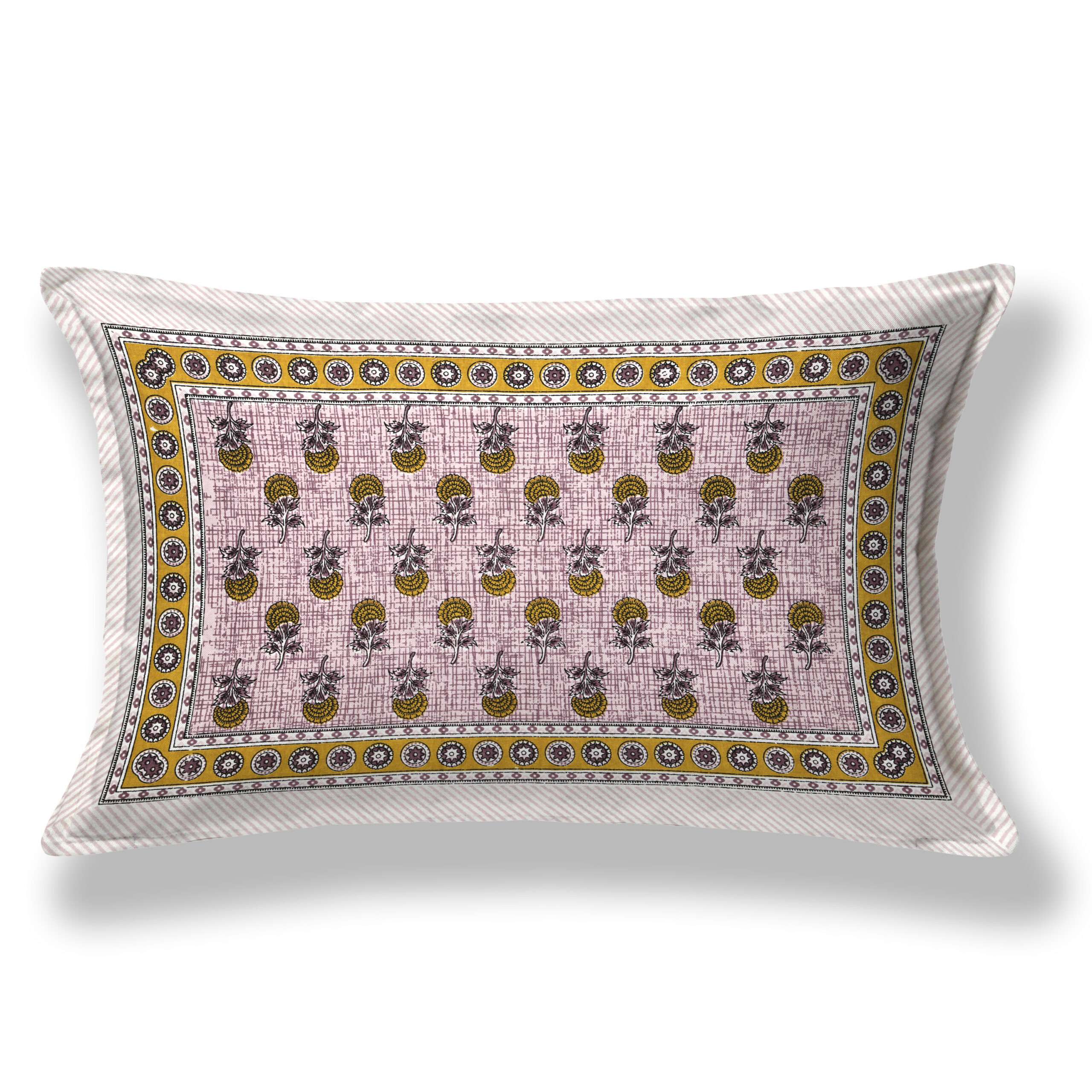 Cotton Single Bed Sheet 60"x90" with 1 Pillow Cover | Fast Colours - Image 8