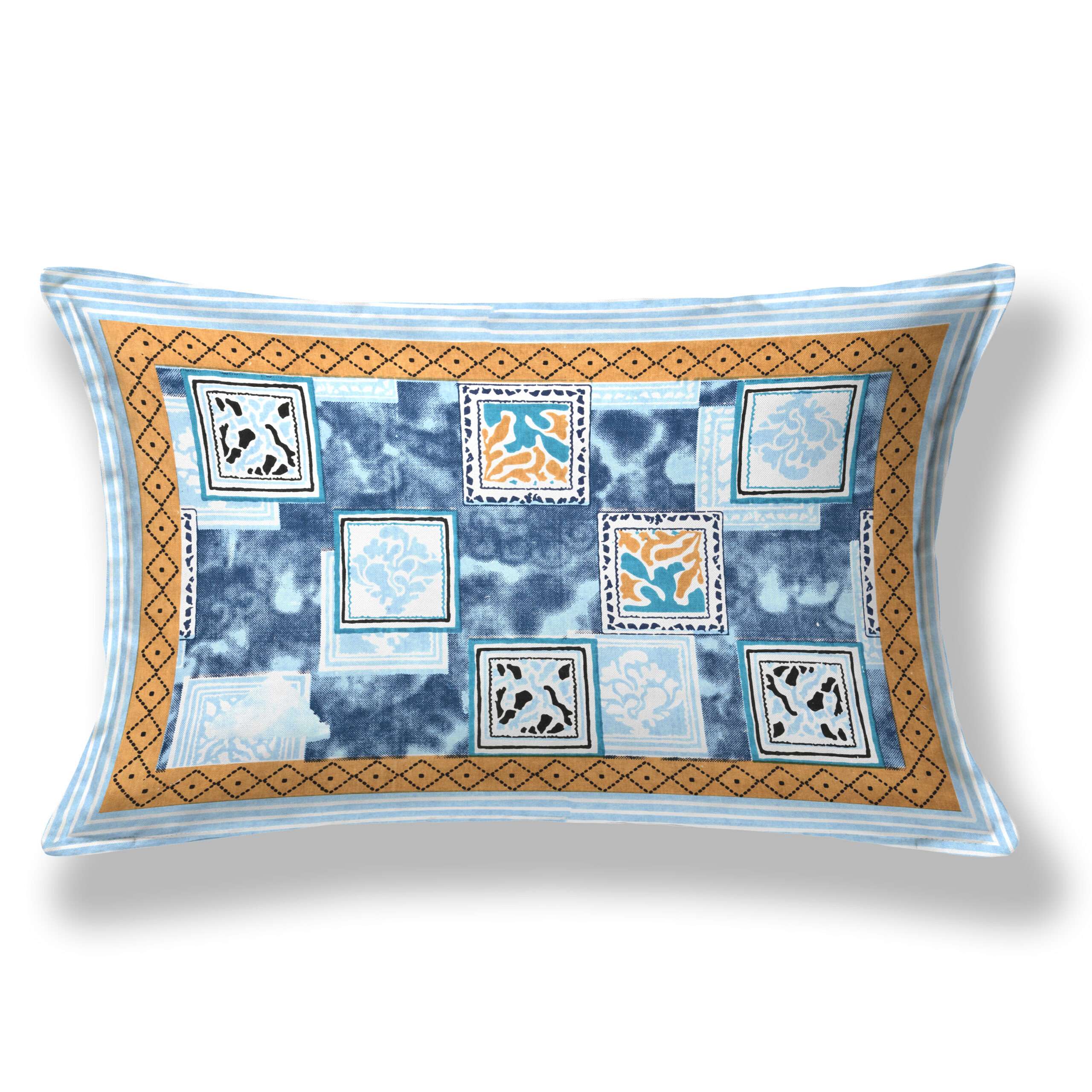 Pure Cotton 60x90 Inches Single Bed Sheet | 1 Pillow Cover - Image 7