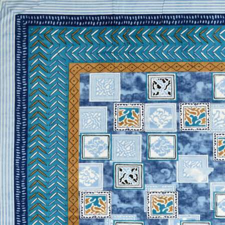 Pure Cotton 60×90 Inches Single Bed Sheet | 1 Pillow Cover