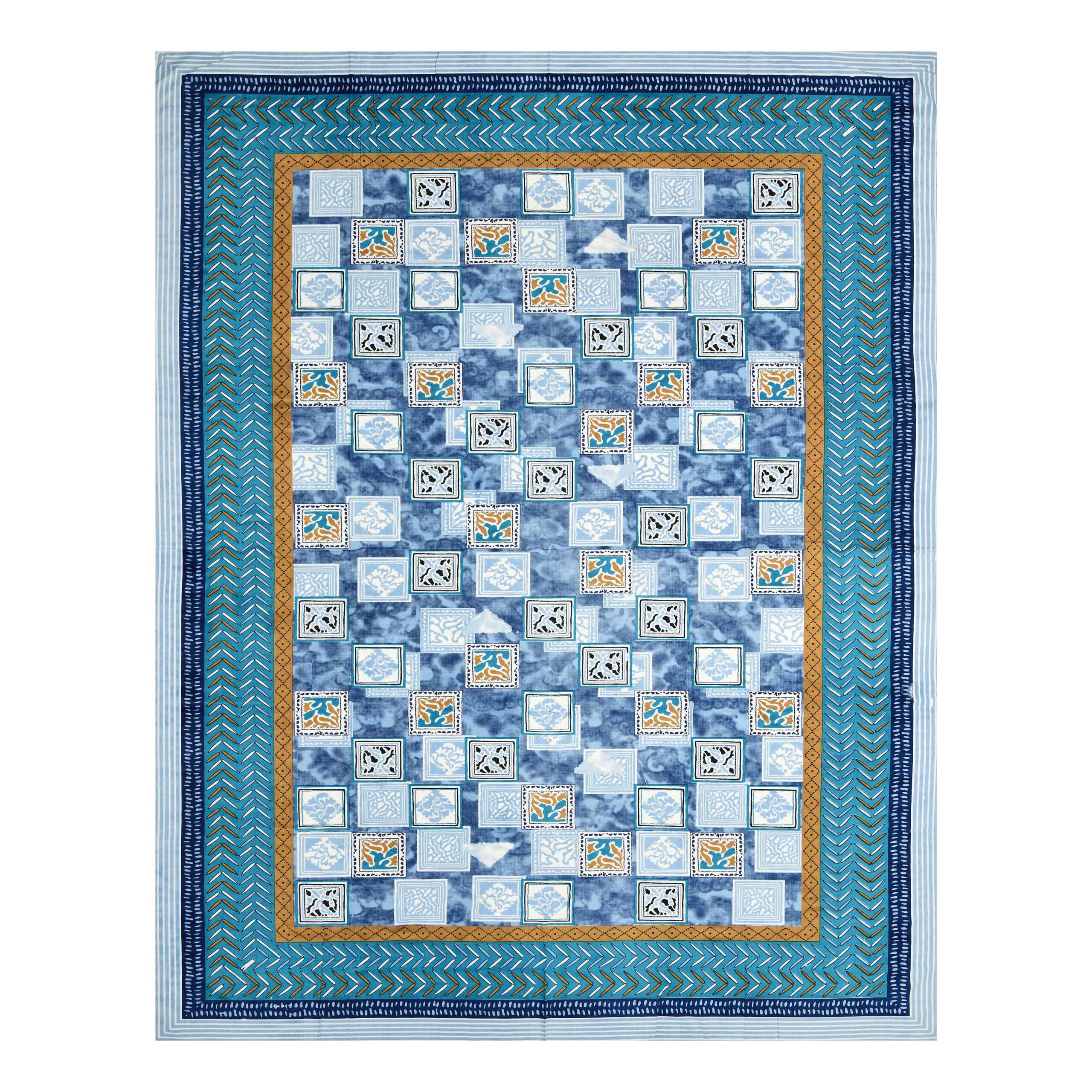 Pure Cotton 60x90 Inches Single Bed Sheet | 1 Pillow Cover - Image 4
