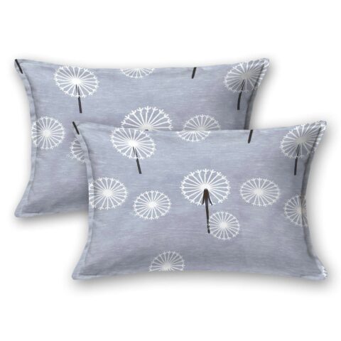 King Size Cotton Bedsheet + 108x108 Inches Glace Cotton Fabric + 2 Pillow Covers + 9x9 Ft Cotton Bedsheet King Size - Image 5