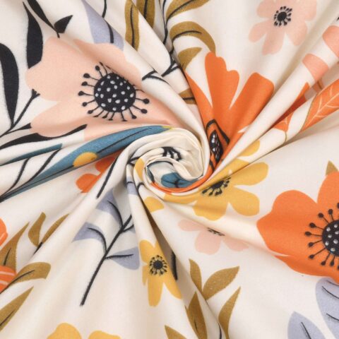 72x78x10 Inches Glace Cotton Fitted Bedsheet | King Size Bed | 2 Pillow Covers | Machine Washable - Image 3