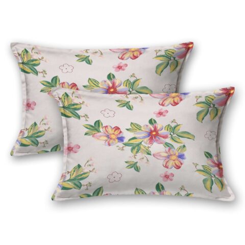 Glace Cotton 108x108 Inches King Size Bedsheet + 2 Pillow Covers + Soft Cotton Fabric + 200 TC - Image 6