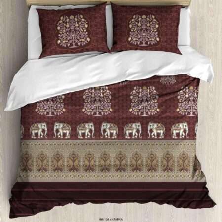 100×108 King Size Bedsheet | Pure Cotton Bedsheets with 2 Pillow Covers