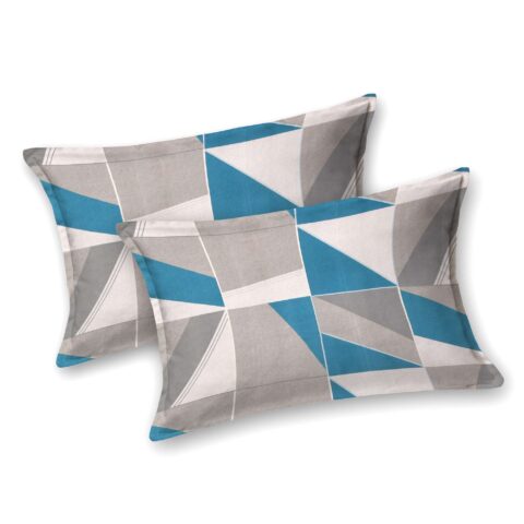 108x108 Inches King Size Bedsheet - 2 Pillow Covers - Soft Cotton Fabric - 9x9 Feet - Glace Cotton - Image 6