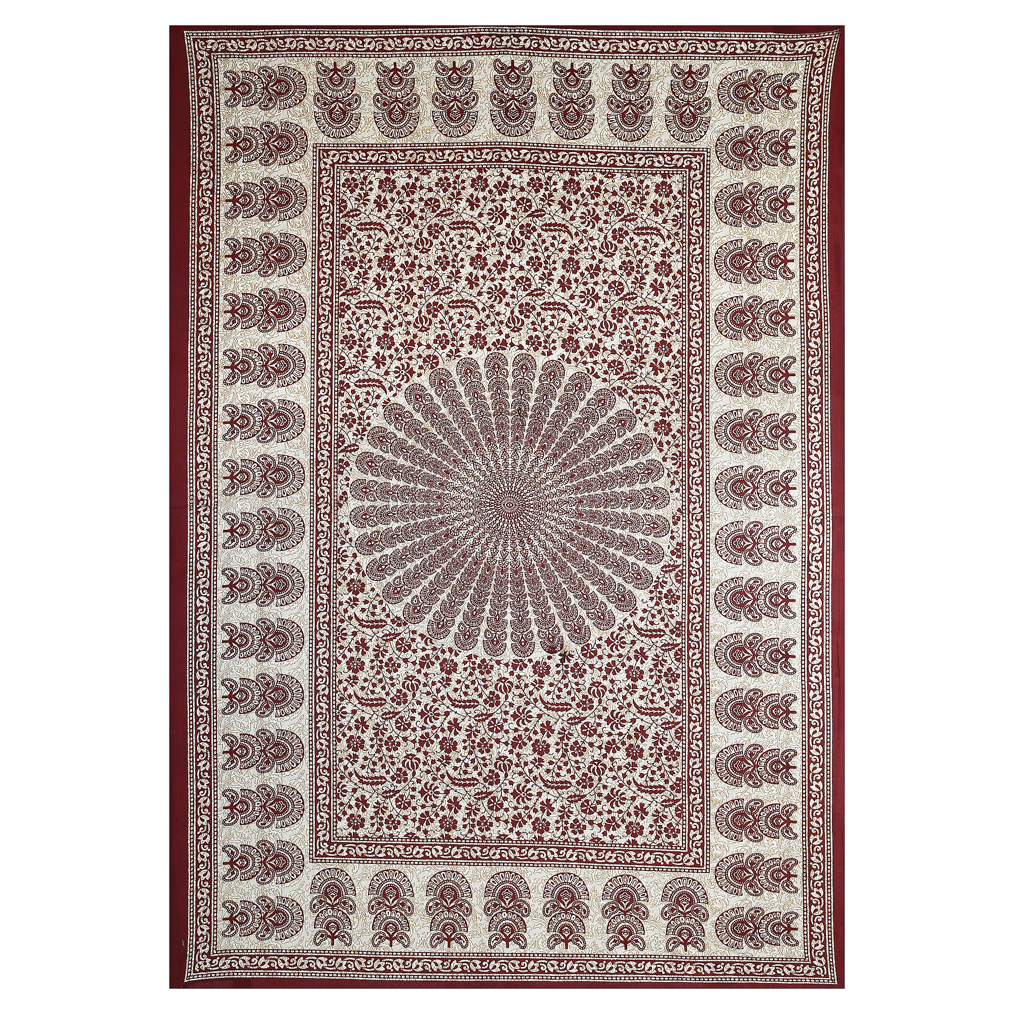 Cotton Single Bedsheet with 1 Pillow Cover | 60"x90" (5x7.5 Ft) - Image 3