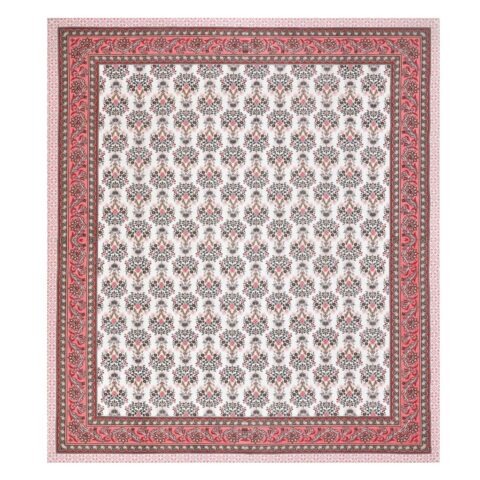 Jaipuri Cotton Floral Bedsheet Double Bed + 2 Pillow Covers - Image 3
