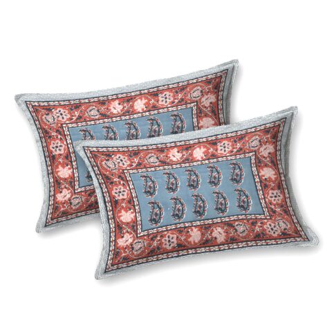 90x108 Cotton Bedsheet Double Bed | 2 Pillow Covers - Image 5
