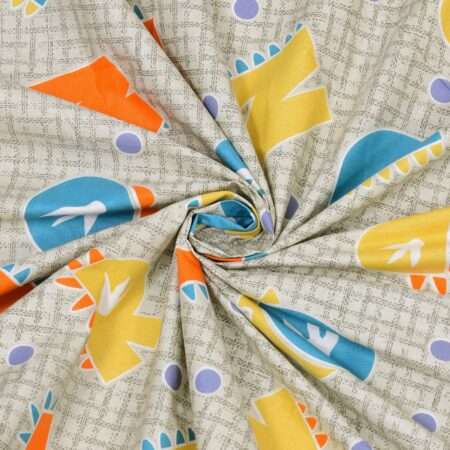 100×108 Kids Cotton King Size Bed Sheet with 2 Pillow Covers