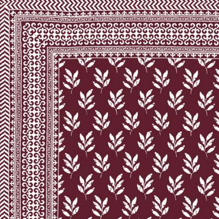 90×108 Cotton Bedsheet Double Bed | 2 Pillow Covers