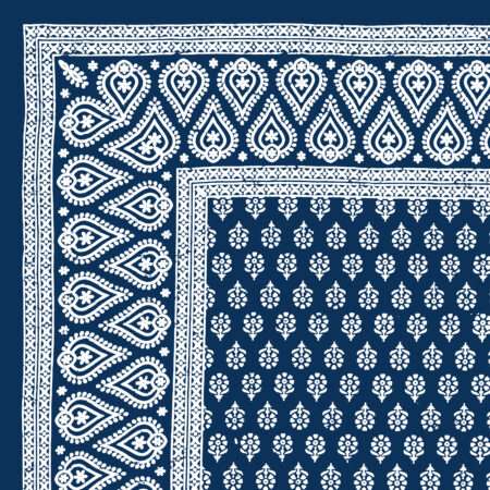 Jaipuri Cotton Floral Bedsheet Double Bed + 2 Pillow Covers