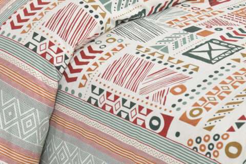 King Size 108"x108" Pure Cotton Bedsheet | 2 Pillow Covers - Image 5
