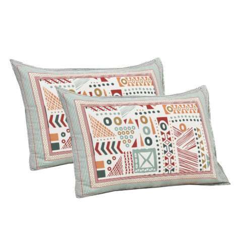 King Size 108"x108" Pure Cotton Bedsheet | 2 Pillow Covers - Image 6