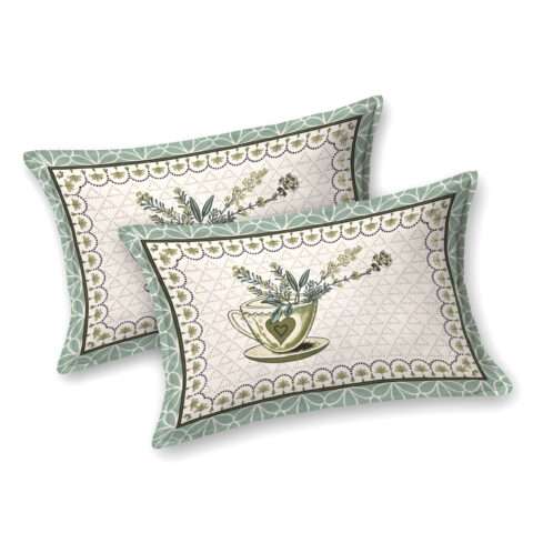 King Size Cotton Bedsheet | 8.5 by 9 Feet | 2 Pillow Covers - Image 3