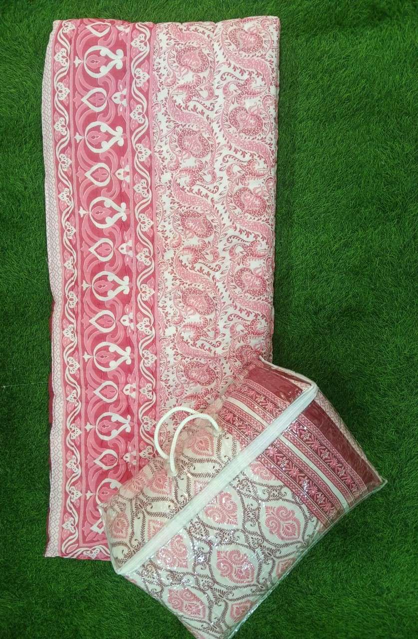 Jaipuri Rajai double bed