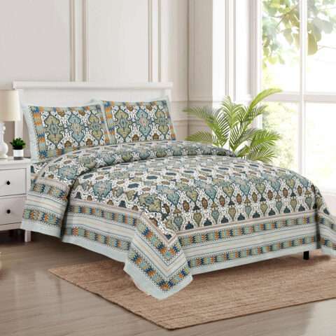 108x108 Inches Bedsheet King Size Cotton | 9x9 ft Bedsheets