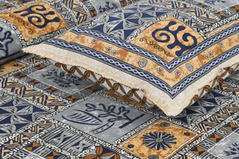 108x108 Inches King Size Bedsheet | 2 Pillow Covers | 100% Pure Cotton - Image 3