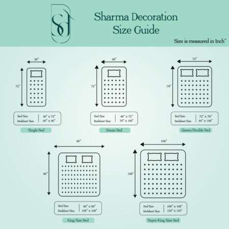Cotton Double Bedsheet 90×108 Inches with 2 Pillow Covers