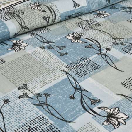 100×108 King Bedsheet | Pure Cotton King Size Bedsheet | 2 Pillow Covers