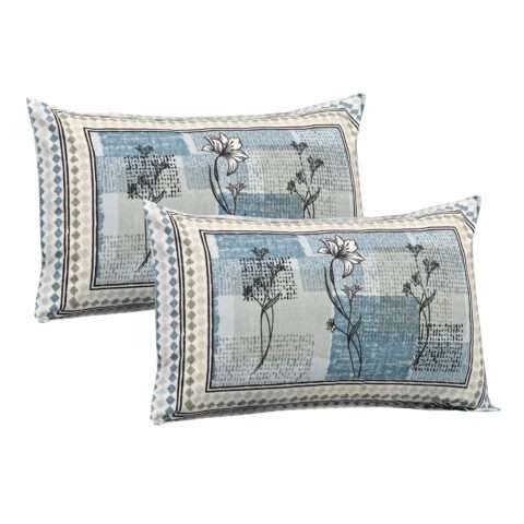 100x108 King Bedsheet | Pure Cotton King Size Bedsheet | 2 Pillow Covers - Image 4