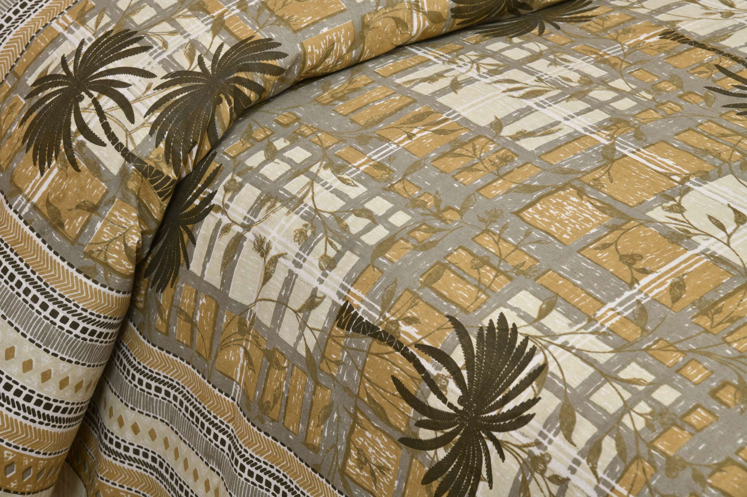 100x108 King Size Cotton Bedsheet | 8.5x9 Feet | 2 Pillow Covers - Image 4