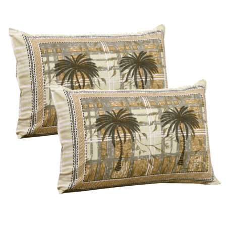 100×108 King Size Cotton Bedsheet | 8.5×9 Feet | 2 Pillow Covers