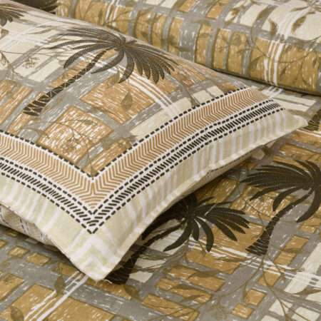 100×108 King Size Cotton Bedsheet | 8.5×9 Feet | 2 Pillow Covers