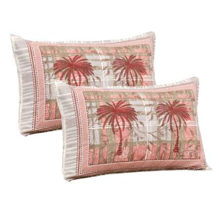 100×108 King Size Cotton Bedsheet | 8.5 by 9 Feet | 2 Pillow Covers