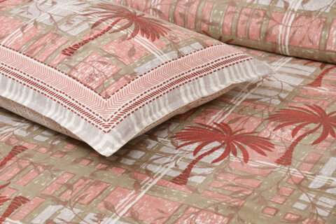 100x108 King Size Cotton Bedsheet | 8.5 by 9 Feet | 2 Pillow Covers - Image 2