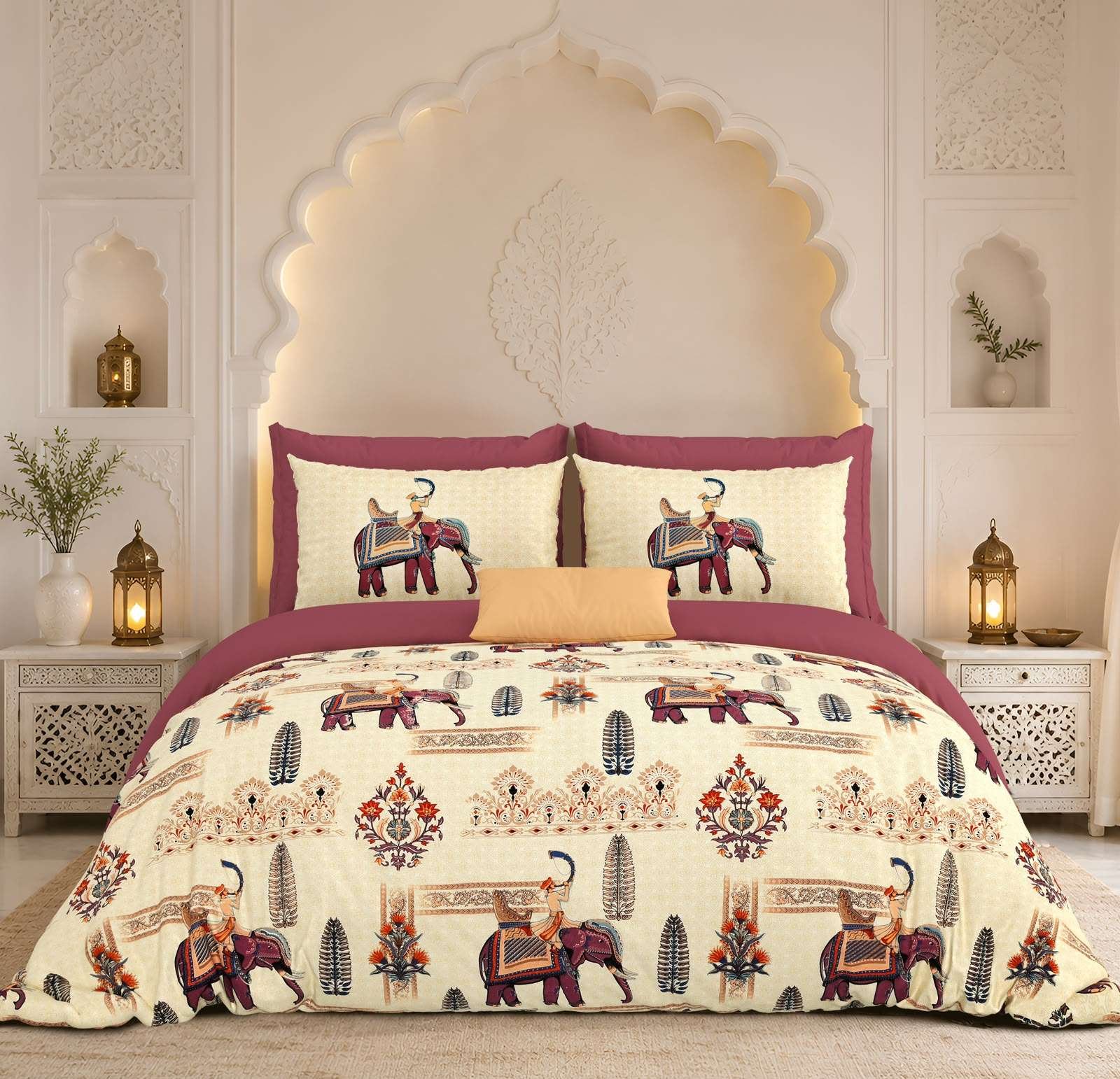 King Size Bedsheet Jaipuri