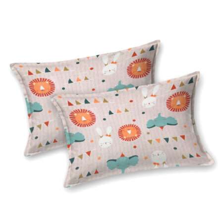 Kids Cotton King Size Bedsheet | 2 Pillow Covers | 100×108 Inches | 8.5×9 Feet