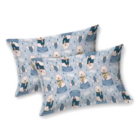 Cotton Kids Bedsheets for King Size Bed 100×108 Inches | 2 Pillow Covers