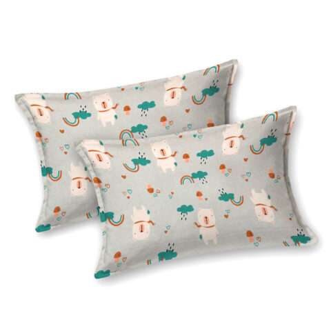 Cotton Kids King Size 100x108 Inches Bedsheets | 2 Pillow Covers | Extra Soft Fabric - Image 4