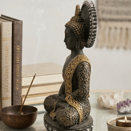 Buddha Idol for Home Decoration Polyresin