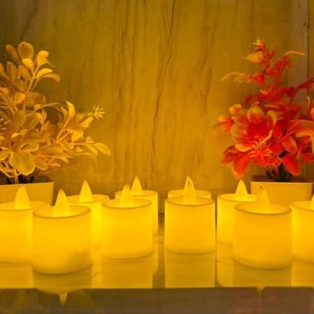 10 Candle Set for Diwali Decoration – Lightening Candles