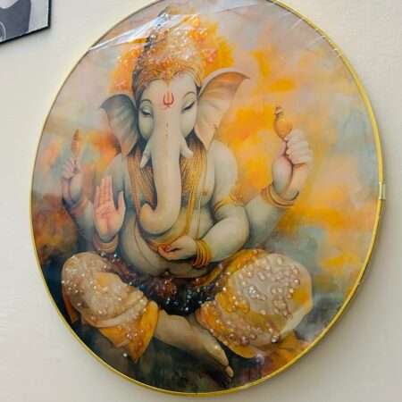 Ganesh Photo Frame | 15×15 Inches | Ganpati Photo Frame for Home