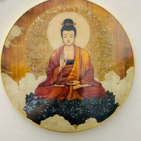 Buddha Photo Frame | 15×15 Inches | Photo Frame for Home