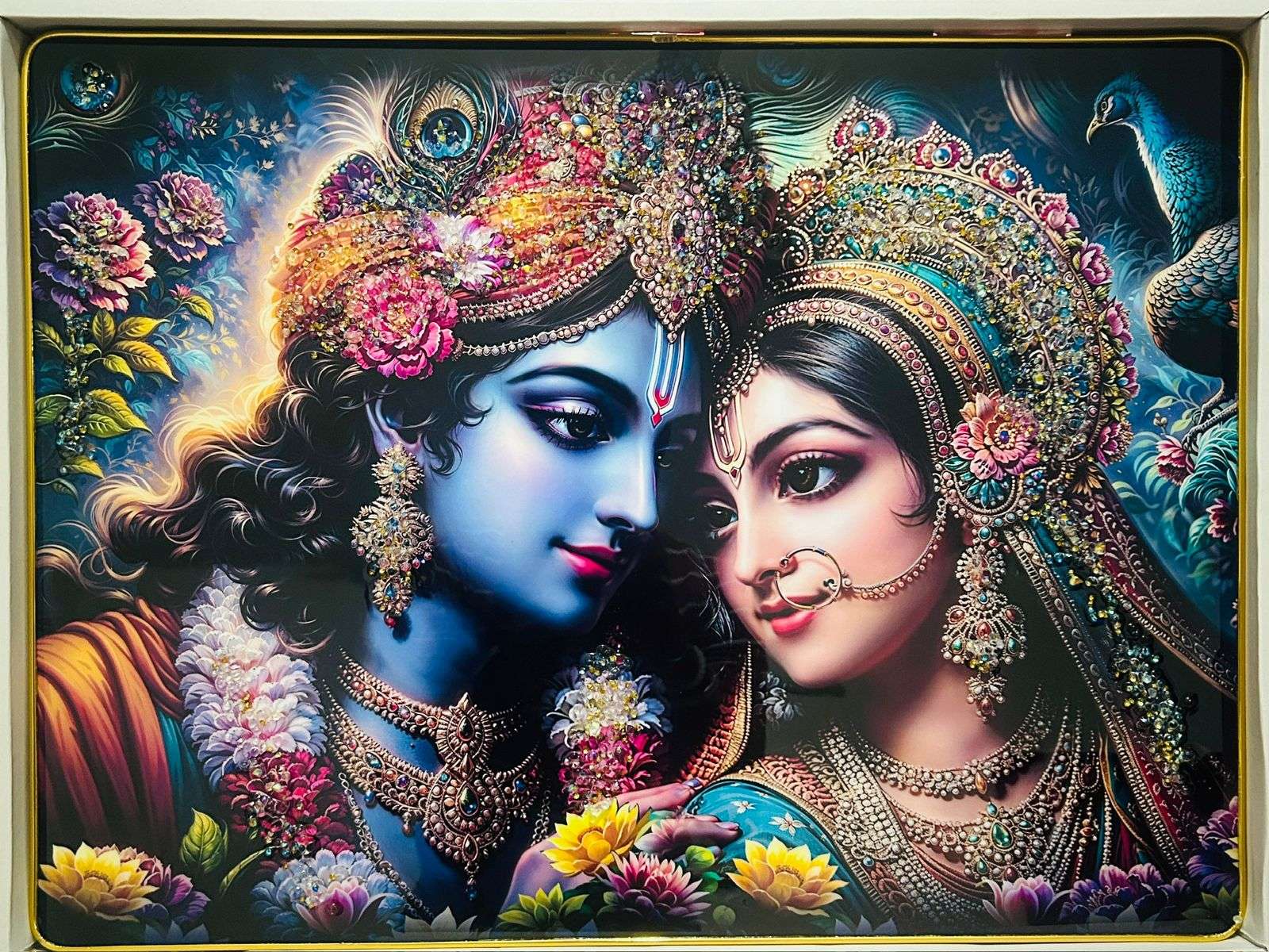 Radha Krishna Photo Frame for Home | Photo Frame for Gifts