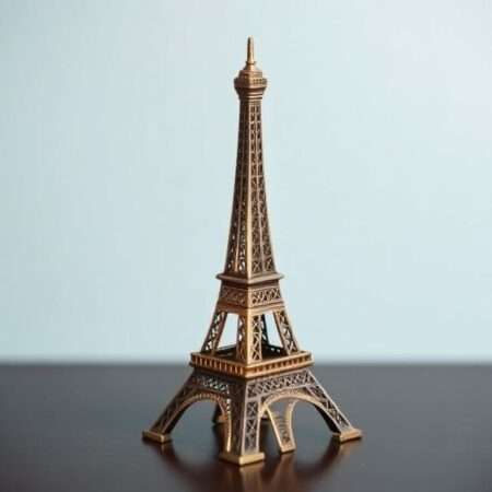 Mini Eiffel Tower Showpiece | Decorative Paris Tower Statue for Home & Office Décor